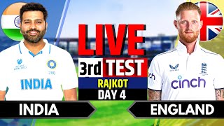 India vs England 3rd Test  India vs England Live  IND vs ENG Live Score amp Commentary Last 47 Over [upl. by Murrah]