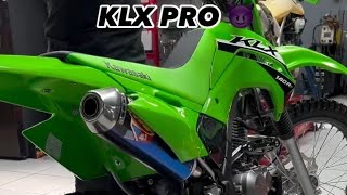 Modification KLX 140 R Pro [upl. by Analart]