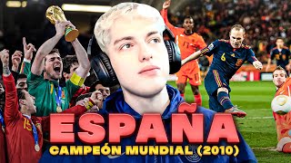 DAVOO XENEIZE REACCIONA A ESPAÑA CAMPEON DEL MUNDO MUNDIAL 2010  MEMORIAS DEL FUTBOL [upl. by Znieh]