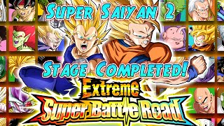 Stage 59 quotSuper Saiyan 2quot Extreme Super Battle Road Completed DBZ Dokkan Battle [upl. by Ahsertal42]