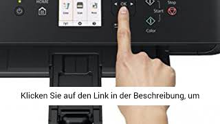 Canon PIXMA TS5150 Drucker Farbtintenstrahl Multifunktionsgerät Duplexdruck 2 Papierzuführungen [upl. by Ad680]