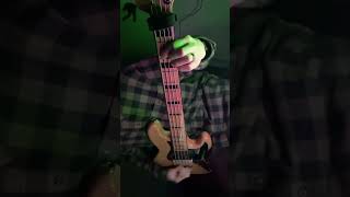 Bring Me The Horizon  MANTRAbass cover basscover music bass cover metal shorts video bmth [upl. by Desdee]