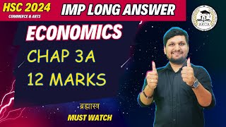 Economics IMP Long Answers Class 12  Board Exam 2024  day 1 [upl. by Forbes593]