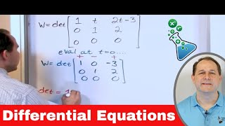 Differential Equations amp The Wronskian Test [upl. by Nefets870]