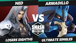 SWT NA Northeast Qualifier Match  Ned Sephiroth PT Vs Armadillo Lucario SSBU Ultimate [upl. by Antonetta]