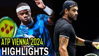 Frances Tiafoe vs Matteo Berrettini Round 2  Vienna 2024 [upl. by Aicinat]