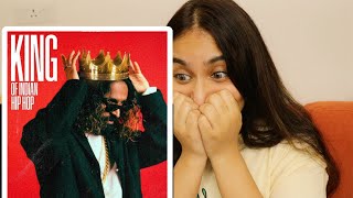 EMIWAY KING OF INDIAN HIP HOP REACTION [upl. by Ailati]