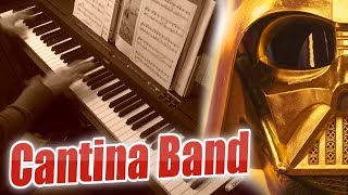 Cantina Band  Dark Side Saloon RagtimeJazz Piano [upl. by Eillac353]