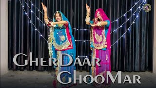 Gherdar Ghoomar  Ft Rinka Tanwar amp Muskaan Sharma  Rajasthani Dance  Rajputi Dance [upl. by Klein129]