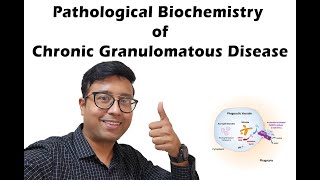 Pathological Biochemistry of Chronic Granulomatuous Disease  High yield [upl. by Gader672]