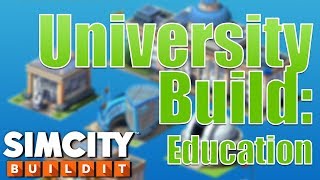 SimCity Buildit  University Build Education Specialization [upl. by Kano703]