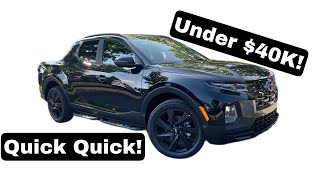 2024 Hyundai Santa Cruz Night AWD 25T POV Test Drive amp Review [upl. by Acisset613]