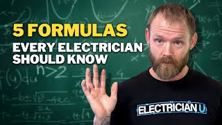 5 Formulas Electricians Should Have Memorized [upl. by Junia]