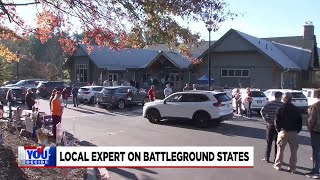 Local expert talks about battleground states ahead of Election Day [upl. by Dey104]