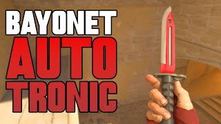 ★ CS2 Bayonet Autotronic FACTORY NEW  CS2 Knife Gameplay [upl. by Aduh]