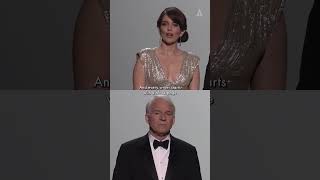 Tina Fey and Steve Martin Get Existential Presenting Best Original Screenplay At The 81st Oscars [upl. by Ginelle]