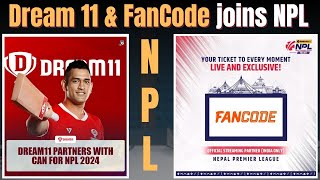 Mohammad Nabi Joining NPL  DREAM 11 and FANCODE partners with CAN for NPL [upl. by Ozen]