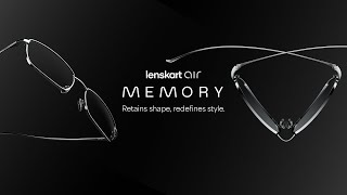 NewLaunch Introducing Bendable Glasses  Lenskart Air Memory  Lenskart [upl. by Fugazy]