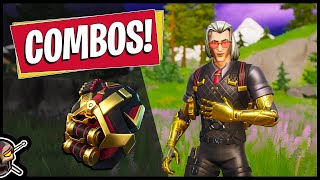 REDUX Skin  BIONIC RELAY Back Bling Combos Before You Buy Fortnite Battle Royale [upl. by Alludba748]