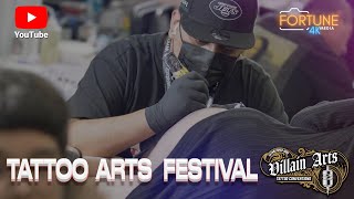 Tattoo Arts Festival COF VillainArtsTattoo [upl. by Ahtan702]