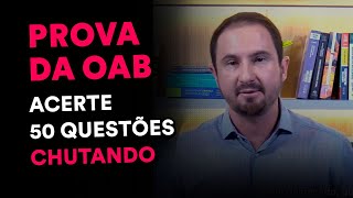 ⚽ Como CHUTAR na OAB  A MELHOR estratégia de prova [upl. by Yromem]