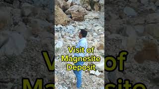 Visit of Magnesite Deposit  MiningInsights [upl. by Ayital]