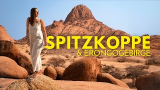 ENDLICH in NAMIBIA 🇳🇦 Wir erkunden Spitzkoppe amp das Erongo Gebirge  Afrika Roadtrip [upl. by Atteynot]