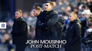 John Mousinho postmatch  Pompey 03 Leyton Orient [upl. by Alicea]