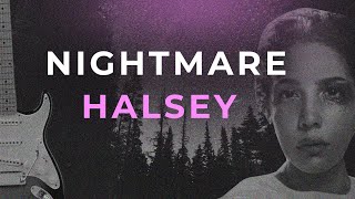 Halsey  Nightmare Guitar Karaoke Version [upl. by Ainoloppa]