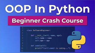 Object Oriented Programming OOP In Python  Beginner Crash Course [upl. by Hinze124]