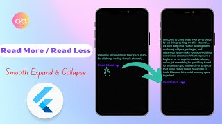 How to Add a Read More  Read Less Widget in Flutter [upl. by Netsirk626]