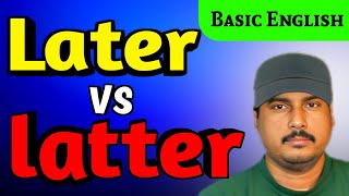 Later vs Latter  basic English By Susanta Sir Mentor WBCS EXAM [upl. by Pinto]