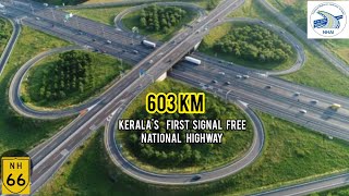 NH66 Keralas Firts signal free Road [upl. by Piwowar823]