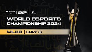 MLBB  MALAYSIA vs INDONESIA  PLAYOFF  IESF WORLD ESPORTS CHAMPIONSHIP 2024  DAY 3 [upl. by My946]