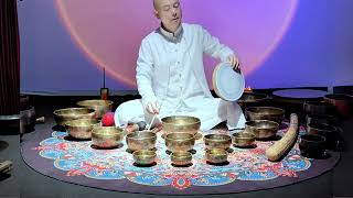 Meditation Bell Harmony Journeysingingbowlmeditationmusicsoundbathssleep [upl. by Andrej]