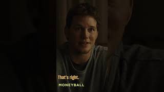 Moneyball Scott Gets Recruited for First Base  CHRIS PRATT BRAD PITT MOVIE SHORTS [upl. by Lehcem821]