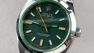 Rolex Milgauss 116400GV Rolex Watch Review [upl. by Shiekh]