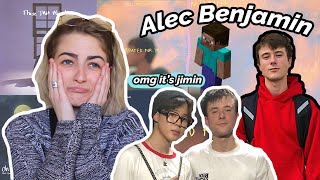 First Time Listening to Alec Benjamin [upl. by Yereffej]