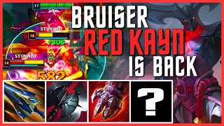 𝙉𝙀𝙒 BEST RED KAYN BUILD  RUNES [upl. by Denman790]