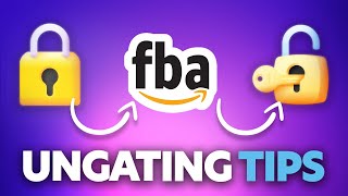 How to Get Ungated on Amazon FBA  Full 2024 AutoUngating Guide [upl. by Nanaek]