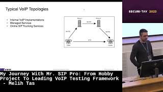 My Journey With MrSIP ProFrom Hobby Project To Leading VoIP Security Testing Framework  Melih Tas [upl. by Yleak]