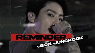 Reminder  The Weeknd Rock version JUNGKOOK ROCKSTAR FMV COLLAB [upl. by Placido]