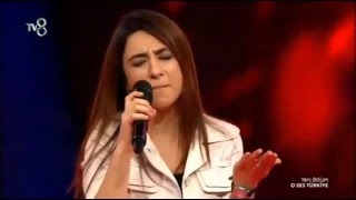 O Ses Türkiye  Leyla Rehimova Özledim 06122015 [upl. by Prader553]