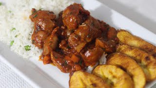 Simple Chicken Gizzard and Tomato Stew  AVARESE KITCHEN [upl. by Lipinski]