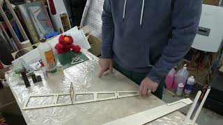 Warbirds Replicas FW190 Build Part 3  Fuselage crutch [upl. by Lezirg]