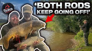 INCREDIBLE CARP FISHING ACTION  David Preston VLog [upl. by Notluf278]