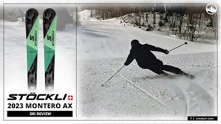 2023 Stockli Montero AX Ski Review with SkiEssentialscom [upl. by Nanji]