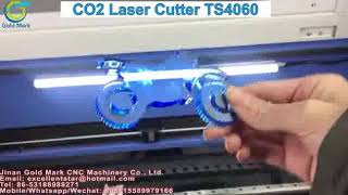 90W reci 4060 laser engraver Laser cutter 400600mm Laser cutting machine [upl. by Rob]