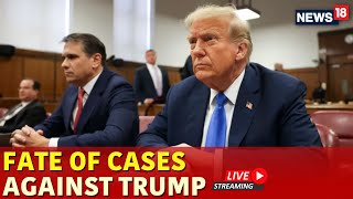 Trump Latest News  US Judge Delays Deadlines In Trump’s 2020 Election Subversion Case Live  N18G [upl. by Sidwohl]