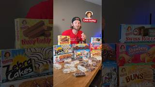 Pro Eater Vs 10000 CALORIES of Little Debbie Items [upl. by Toffic]